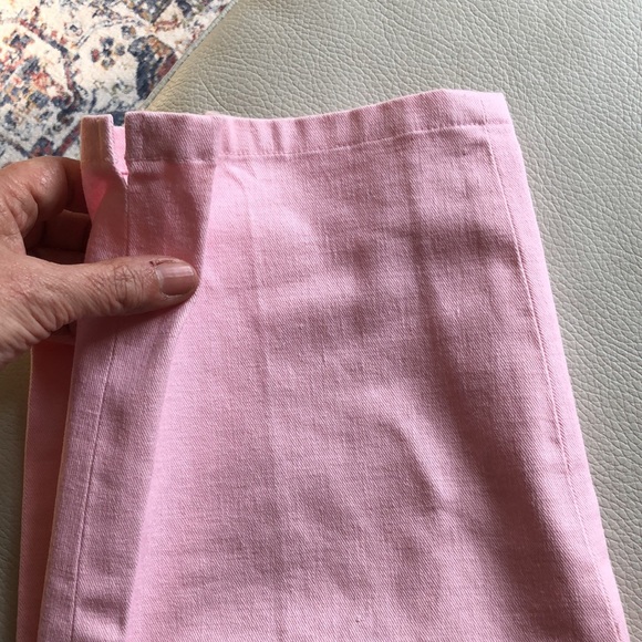 Talbots pink denim cropped jeans - Picture 3 of 8